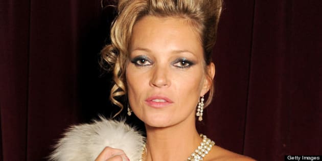 Kate Moss Embraces The '80s At Birthday Bash (PHOTOS)
