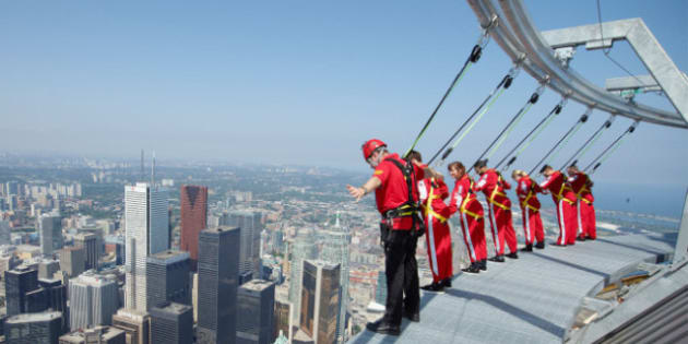 Edgewalk: Toronto Cn Tower Attraction Sets Guinness World Record