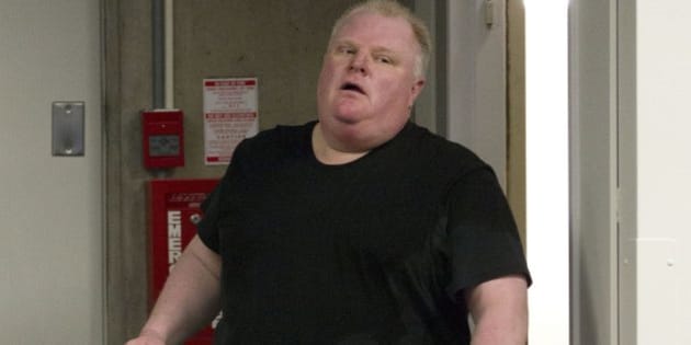 Rob Ford Clearly Believes Losing Weight Will Fix ...