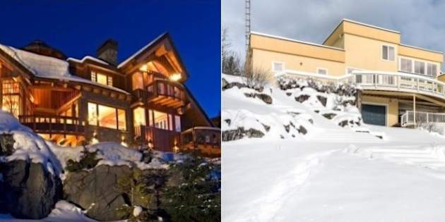 Dynamic Mountain Homes For Sale Canada Photo Illustration