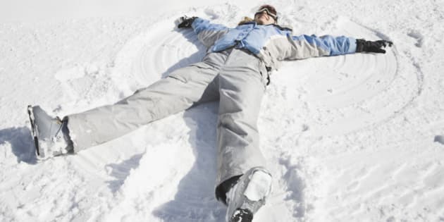 A Simple Snow Angel Can Show Your Support For Peace In Syria