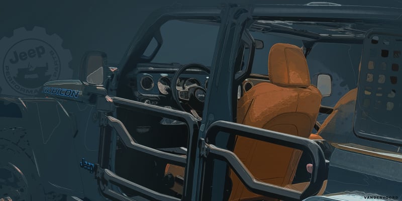 Jeep Wrangler Unlimited Rubicon JPP konsepti oluşturma