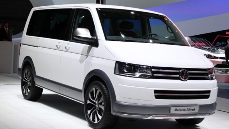 Volkswagen Multivan Alltrack Concept takes the luxury van life off