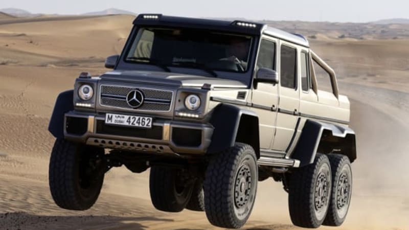 1 35m Buys A Mercedes G63 6x6 That S Bulletproof Update Autoblog