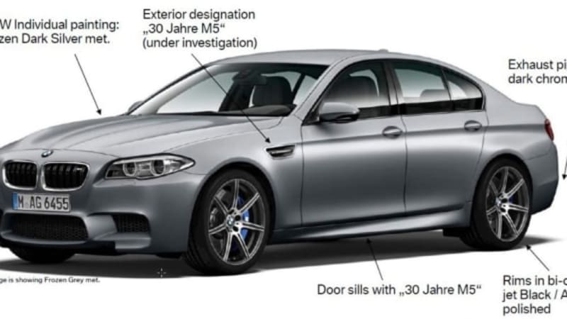  Se filtra información sobre el 30 aniversario del BMW M5