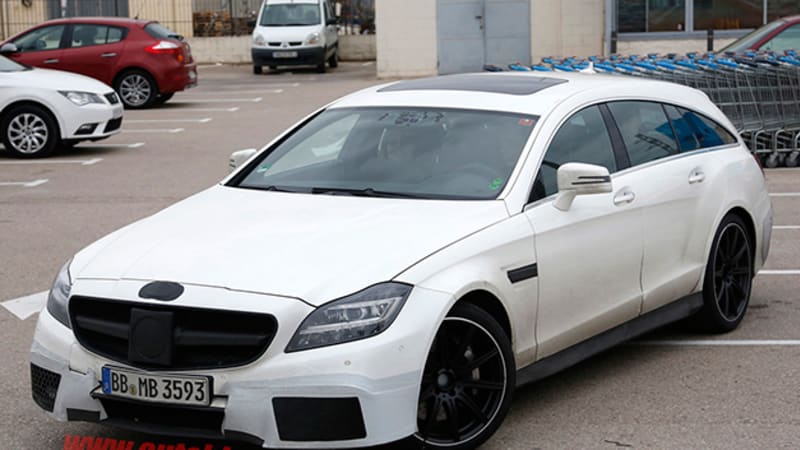 «Заряженный» Mercedes-Benz CLS63 AMG Shooting Brake показал себя – logogrif.ru