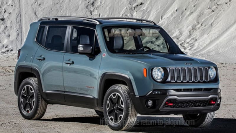 15 Jeep Renegade Leaks Out Ahead Of Geneva Debut Autoblog