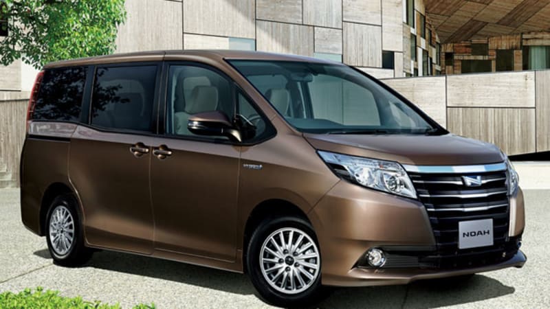 Toyota launches new Noah, Voxy minivans 