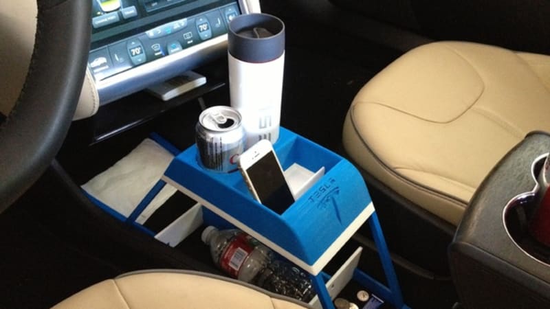 cup holders your Model S? 3D print some - Autoblog