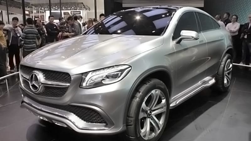 Mercedes Benz Concept Coupe Suv Blurs Lines In Beijing Autoblog