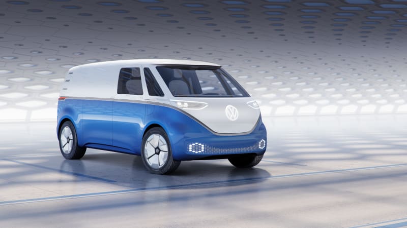 photo of VW I.D. Buzz Cargo: EV microbus gets a commercial version image