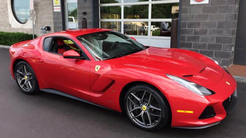 Ferrari Delivers One Off F12 Sp America In New York