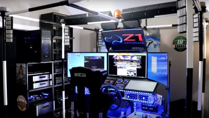 Youtuber Builds Obsessively Detailed Iracing Simulator Autoblog