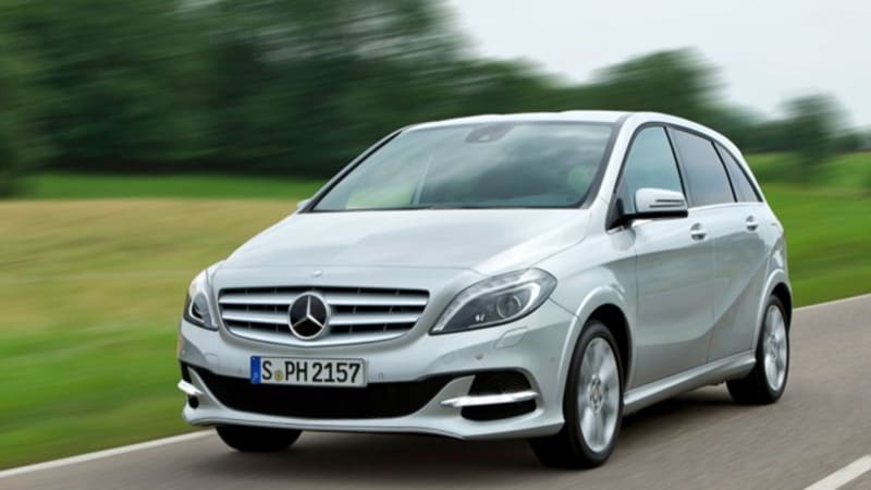 Mercedes gives details on B 200 Natural Gas Drive - Autoblog