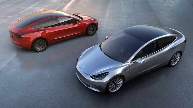 multifunctioneel Mompelen Kanon Tesla Model 3 owners can unlock quicker 0-60 with the push of a button -  Autoblog