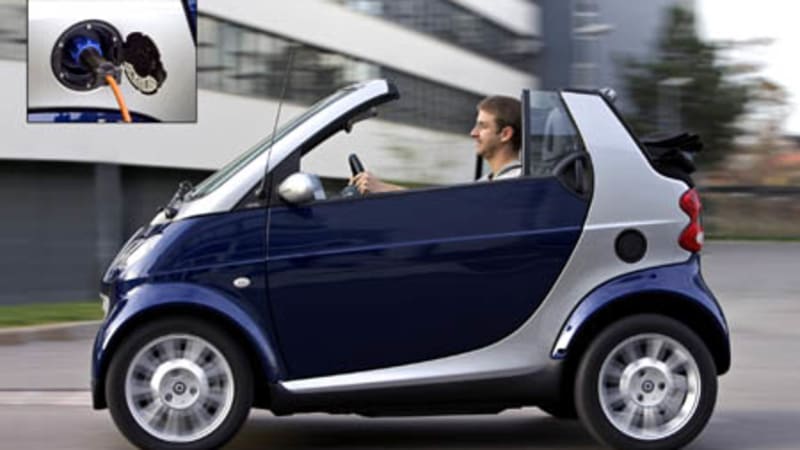 SMART fortwo EV set to electrify British Motor Show - Autoblog