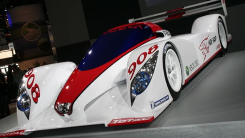 Paris Motor Show: Peugeot 908 Le Mans - Autoblog