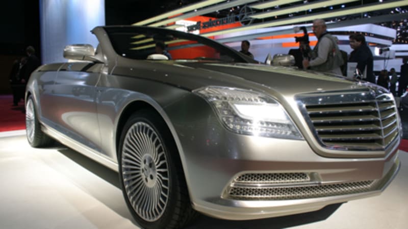 Detroit Auto Show: Mercedes shows Ocean Drive concept...on ice