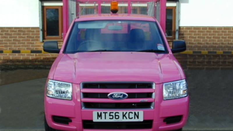 Ford Ranger wears pink for UK city - Autoblog