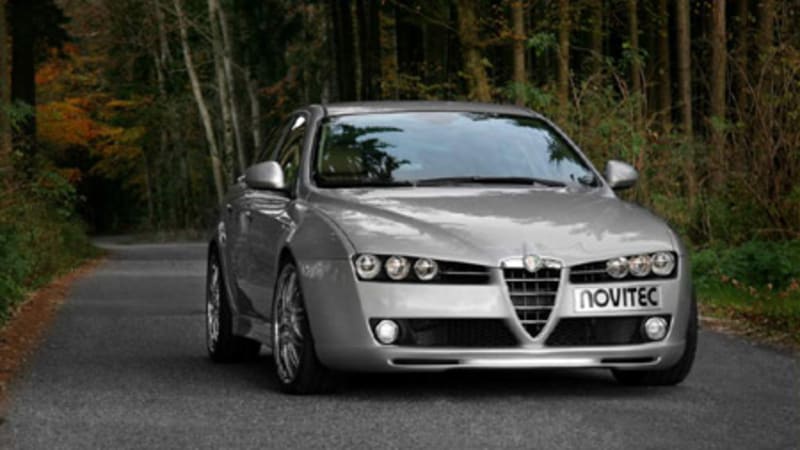 Sharp gets sharper: Novitec Alfa Romeo 159 - Autoblog