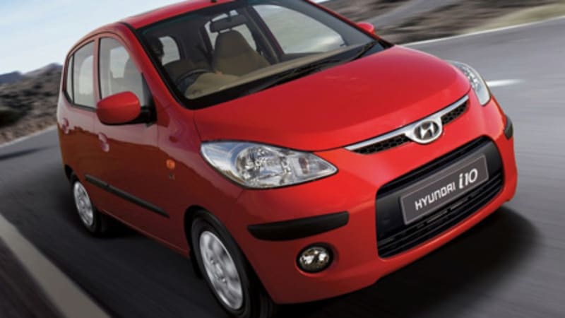 Hyundai i10 revealed in India - Autoblog