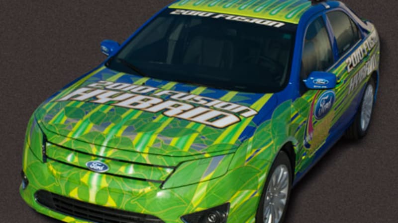  El Ford Fusion Hybrid 2010 ondeará la bandera verde de NASCAR este fin de semana - Autoblog