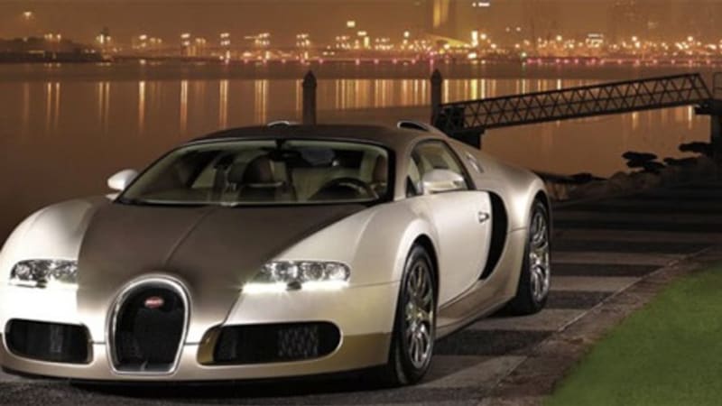 The Midas Touch: gold-plated Bugatti Veyron delivered to Middle East