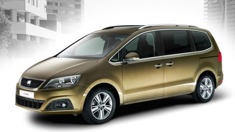 Seat shows off new Alhambra people-mover based on VW Sharan - Autoblog