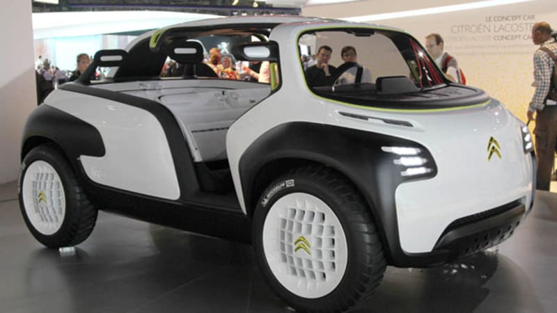 Paris 2010: Citroën Lacoste Concept is fashion for the white set - Autoblog