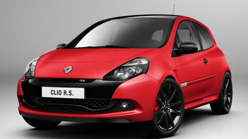 Renaultsport calls Clio to the matte with special - Autoblog