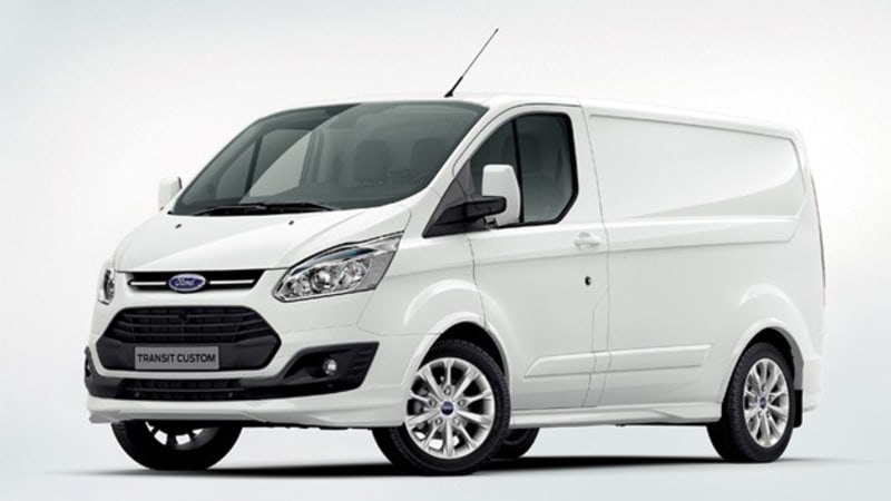 Ford introduces cargo van version of Transit Custom - Autoblog