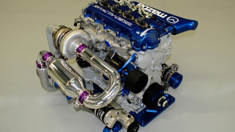 Mazda to run Skyactiv-D diesel engine in 2013 Grand Am GX class