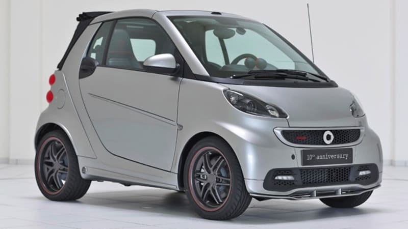 Smart Fortwo Brabus 10th anniversary model launched - Luxurylaunches