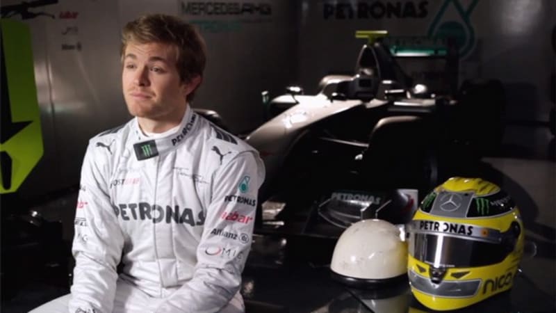 F1's Nico Rosberg explains how the racing helmet has evolved 