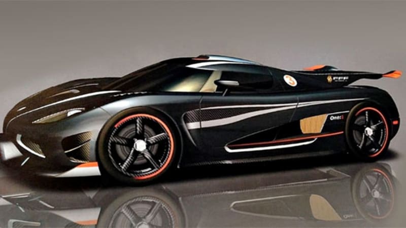 Koenigsegg discount one black