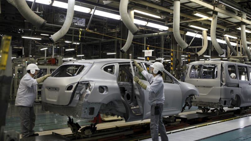 nissan manufacturing in japan