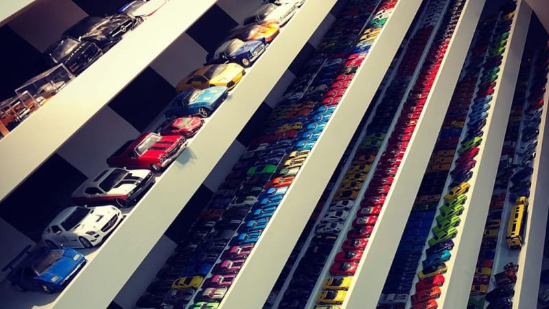 New Orleans Artist Curren Y Shows Off A Toy Car Collection To Envy