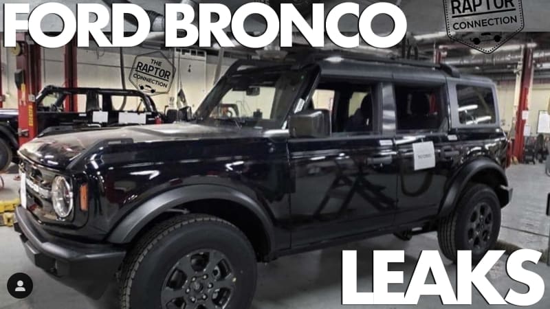 Discussing The 2021 Ford Bronco And Ford Bronco Sport Leaks Autoblog