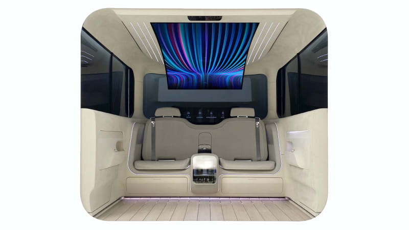 Hyundai, LG design Ioniq interior with TV, drinks, self-cleaning