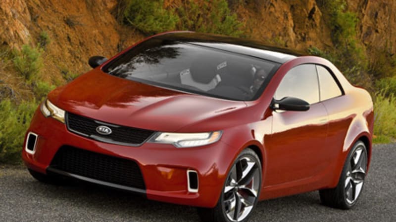 Kia coupe headed to production mid-2009, replacing Spectra - Autoblog