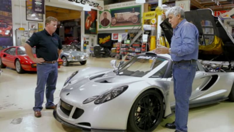 Video: Hennessey Venom GT visits Jay Leno's Garage - Autoblog