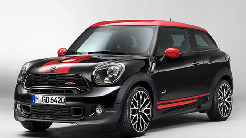 Mini John Cooper Works Paceman is a hot hatch crossover coupe - Autoblog