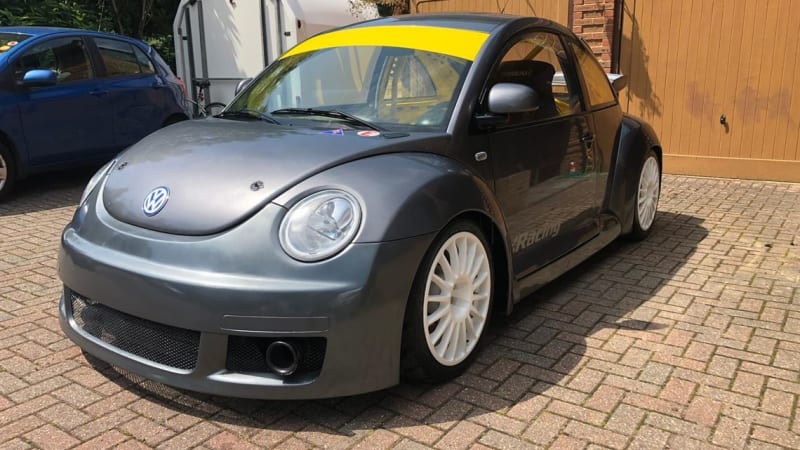 Show Herbie who's boss with this Volkswagen New Beetle RSi race car
