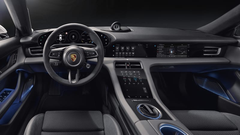 Take A Look At The New Porsche Taycan S Futuristic Interior
