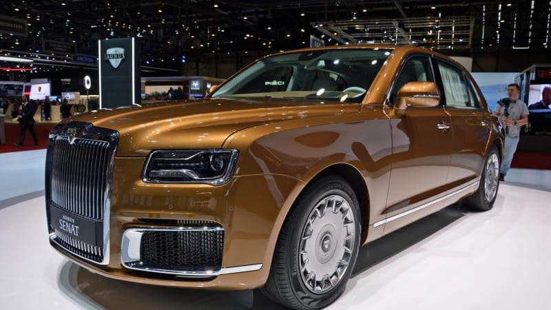 2020 Aurus Senat luxury sedan priced at about $274,000 - Autoblog