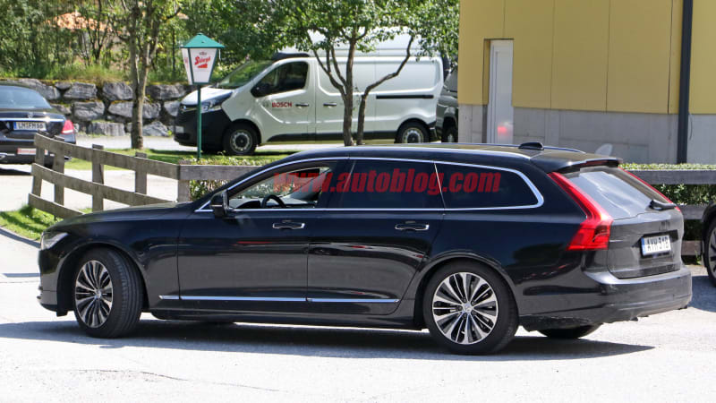 Spied: Volvo refreshing V90 wagon that hasn't hit 1,000 sales in America