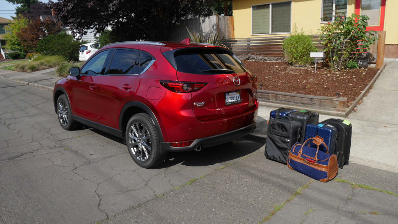 Reis lof overdrijving Mazda CX-5 Luggage Test | How big is the trunk?