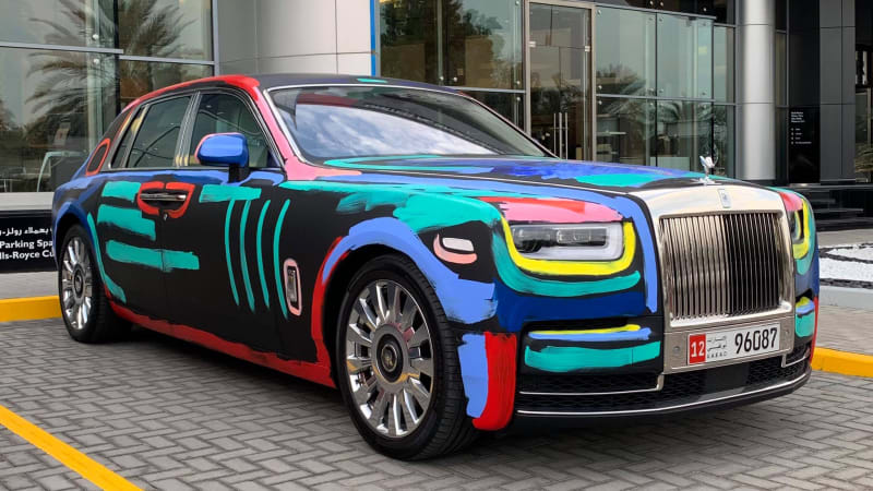 Rolls Royce Phantom Art Car Is Certainly A Sight To See