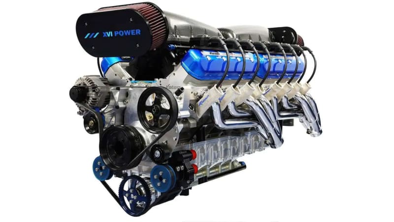 How much does a 16 cylinder engine cost?