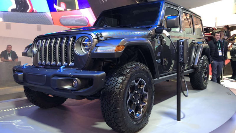 Jeep Wrangler Plugs In At Ces Giving Us Our First Look At The 4xe Phev